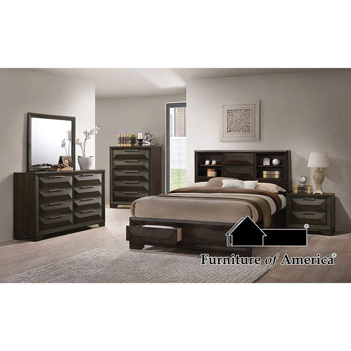 Caistor Bed - Espresso - King