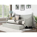 Lycoris Daybed W/ Trundle - Light Gray