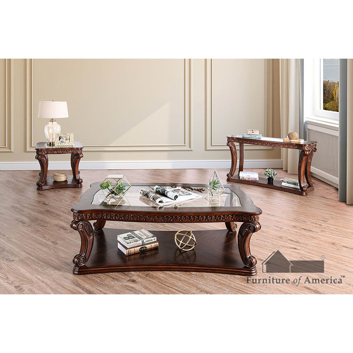 Walworth Sofa Table - Dark Oak