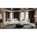 La Salle Sofa+loveseat - White