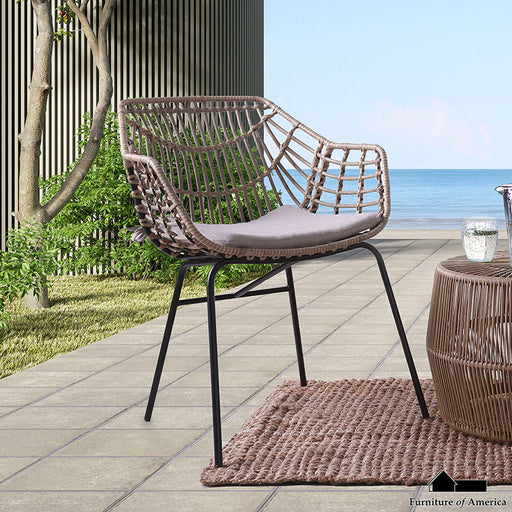 Nya Outdoor Chair 4PC/CARTON - Natural