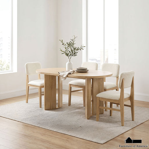 Sigona 5 PC. Dining Table Set - Natural