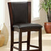 Manhattan III Counter HT. Chair - Dark Cherry/Brown