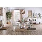 Distressed White/Distressed Dark Oak