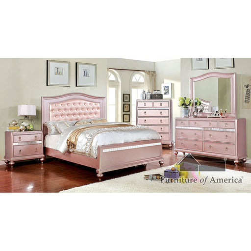 Ariston Bed - Rose Gold - Full