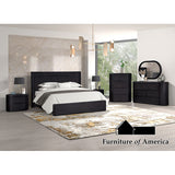 Hildesheim Panel Bed - Black