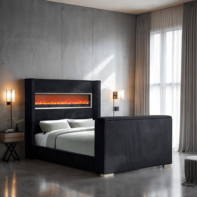Sumter Bed - Queen / Black