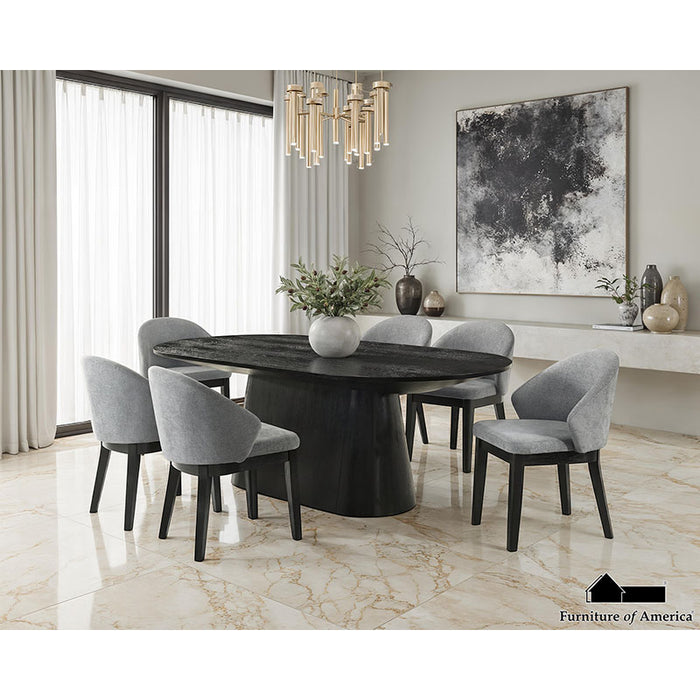 Tottenham 7 Pc Dining Table Set - Oak / 7 PC. Dining Table Set