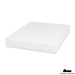 Nasturtium 10" E. Bamboo Charcoal Infused Memory Foam - White