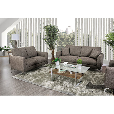 Loveseat Lauritz - marrón
