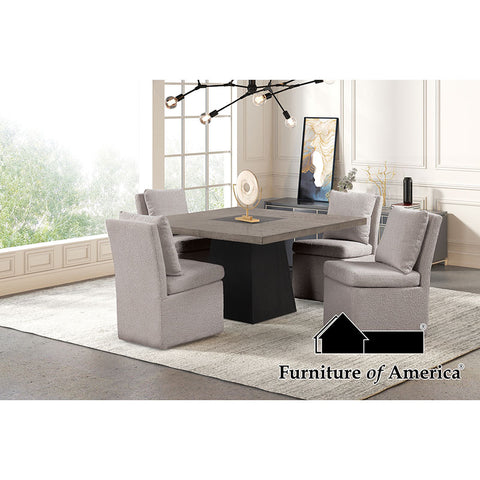 Broager 5 PC. Square Table Set - Contemporary