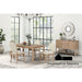 Rheinfall 5 PC. Dining Table Set - Natural/Beige