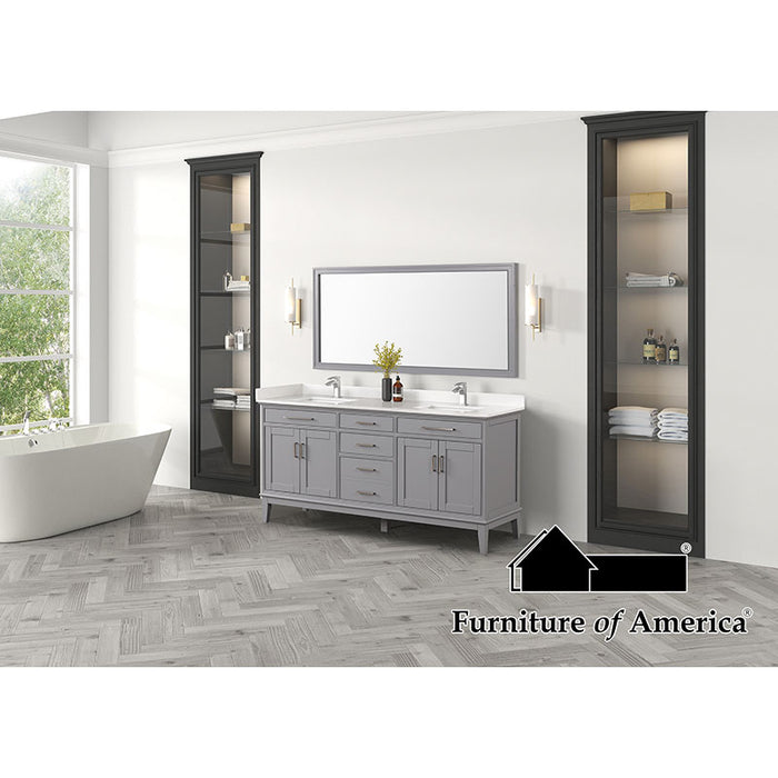 Almeria Vanity - Gray