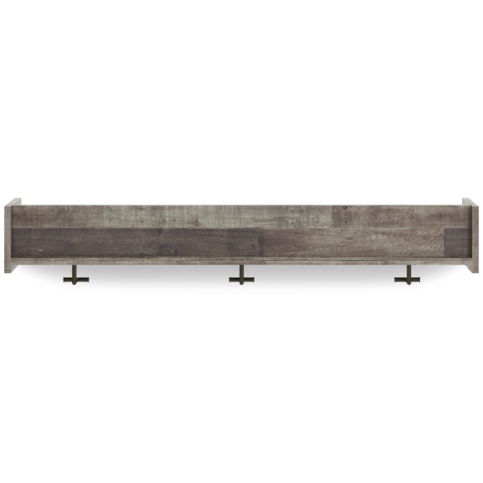 Neilsville Wall Mounted Coat Rack with Shelf