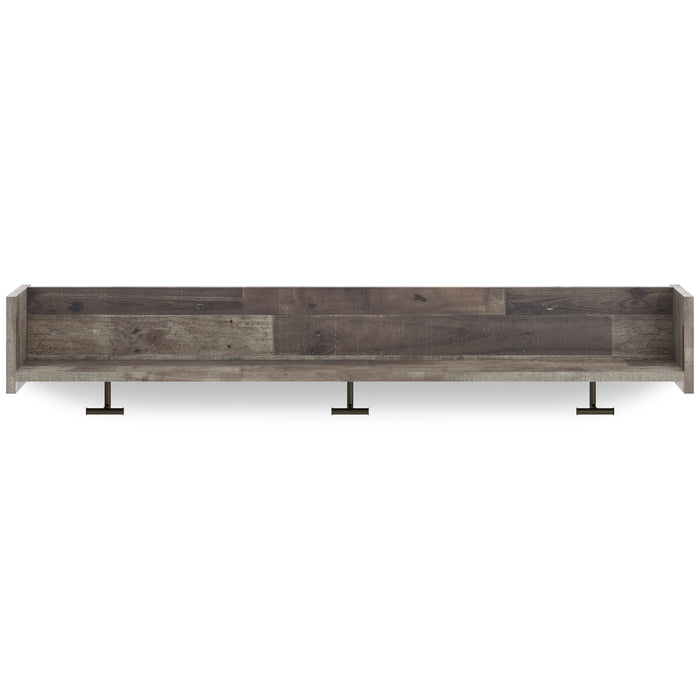 Neilsville Wall Mounted Coat Rack with Shelf