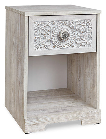 Paxberry Nightstand - White