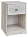 Paxberry Nightstand - White