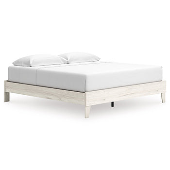 Socalle Queen Panel Platform Bed - Natural