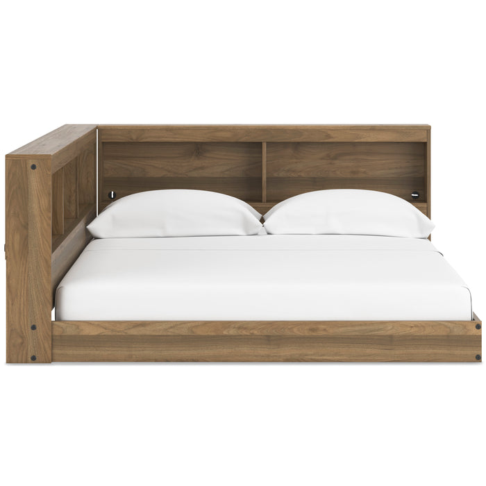 Deanlow Full Bookcase Storage Bed