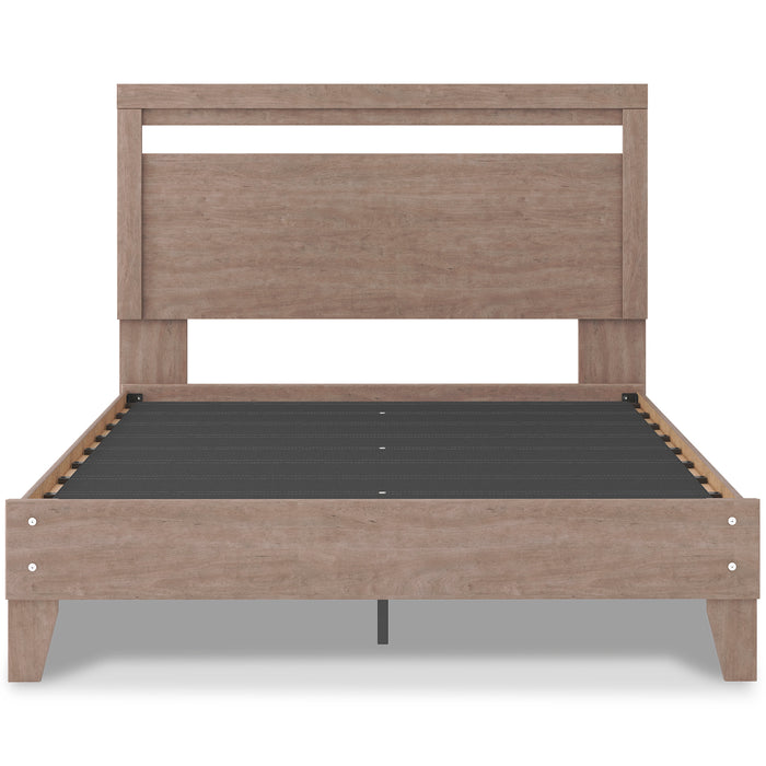 Flannia Queen Panel Platform Bed