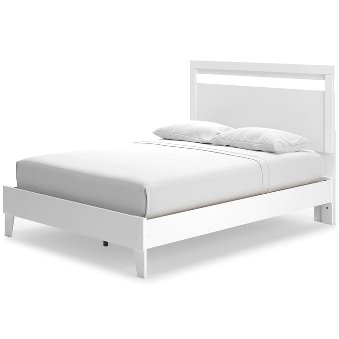 Flannia Queen Panel Platform Bed