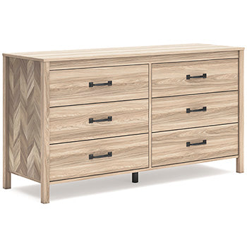 Battelle Nightstand - Brown/Beige