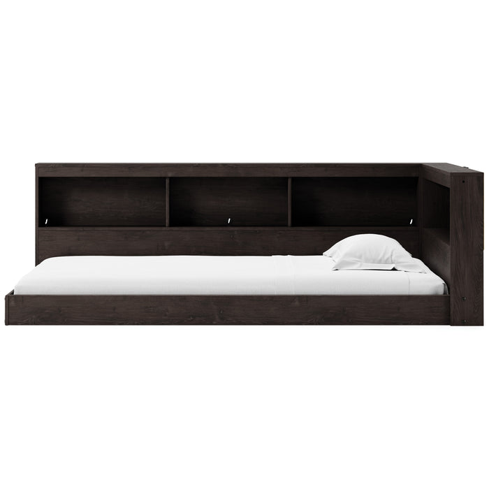 Piperton Twin Bookcase Storage Bed