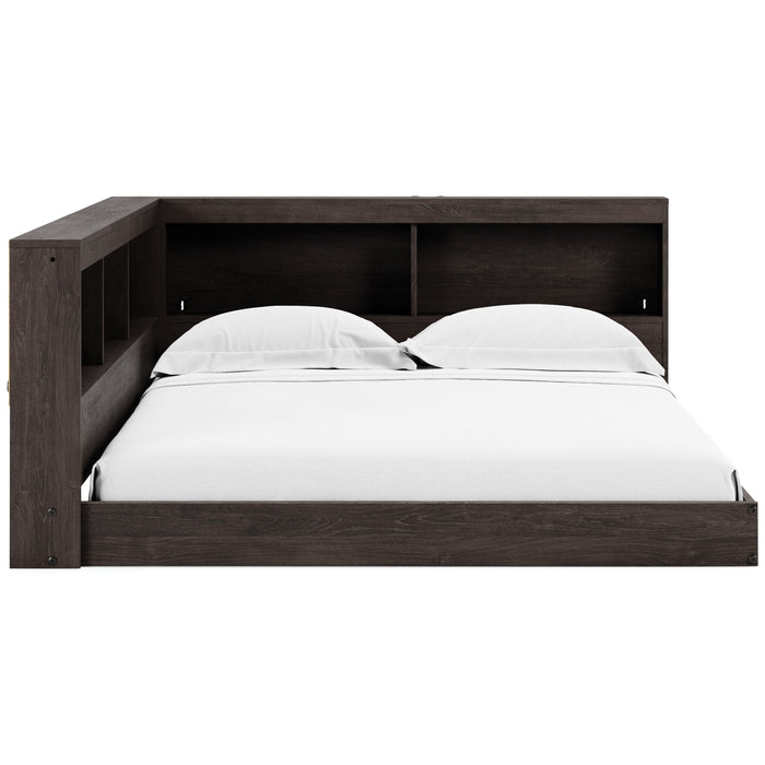 Piperton Full Bookcase Storage Bed