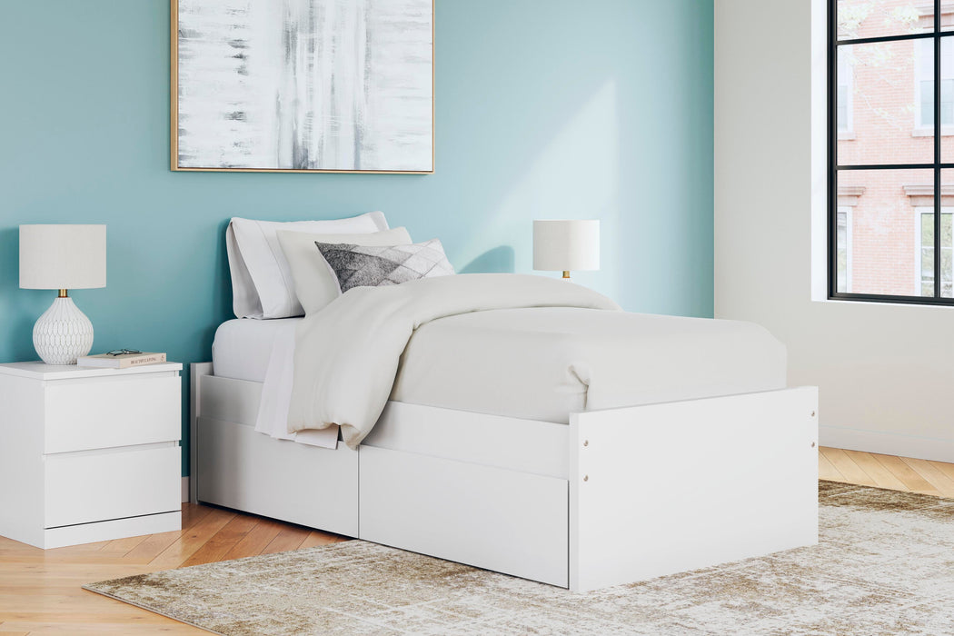 Onita Platform Bed with 1 Side Storage