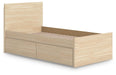 Onita Twin Panel Platform Bed with 1 Side Storage - image 4
