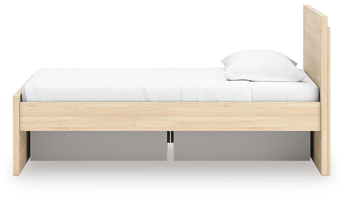 Onita Twin Panel Platform Bed with 1 Side Storage - image 9