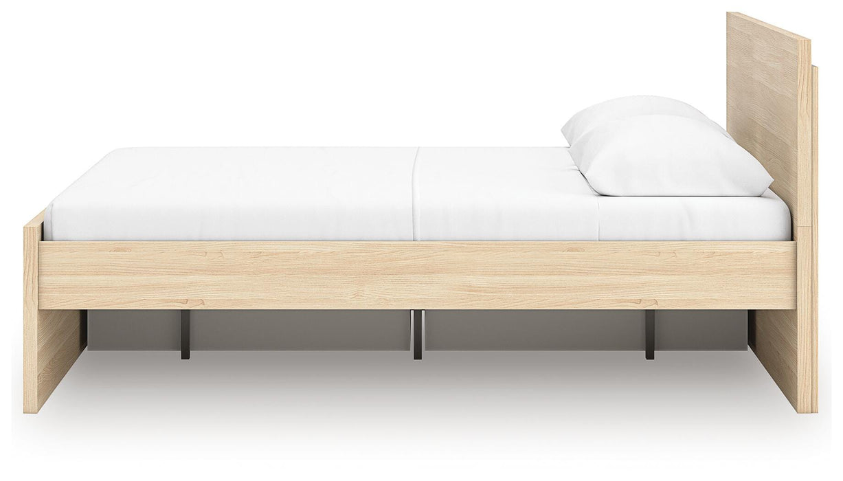 Onita Queen Panel Platform Bed with 1 Side Storage - image 9