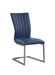 Contemporary Channel Back Cantilever Side Chair - 2 per box EILEEN-SC-BLU