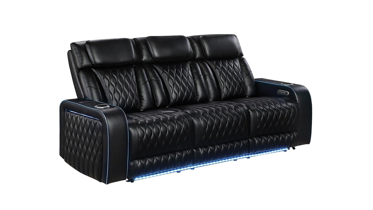 Electra Sofa – Electra Sofa Black by Galaxy Home Furnishings