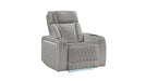 Electra Recliner – Electra Recliner Gray by Galaxy Home Furnishings