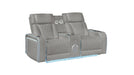 Electra Loveseat – Electra Loveseat Gray by Galaxy Home Furnishings