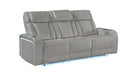 Electra Sofa – Electra Sofa Gray by Galaxy Home Furnishings