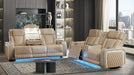 Electra Living Room Set – Electra 2 Pc Living Room Set In Caramel by Galaxy Home Furnishings