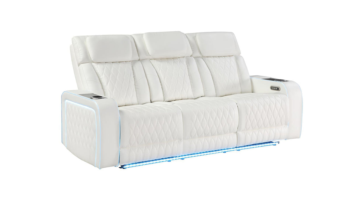 Electra Sofa – Electra Sofa White by Galaxy Home Furnishings
