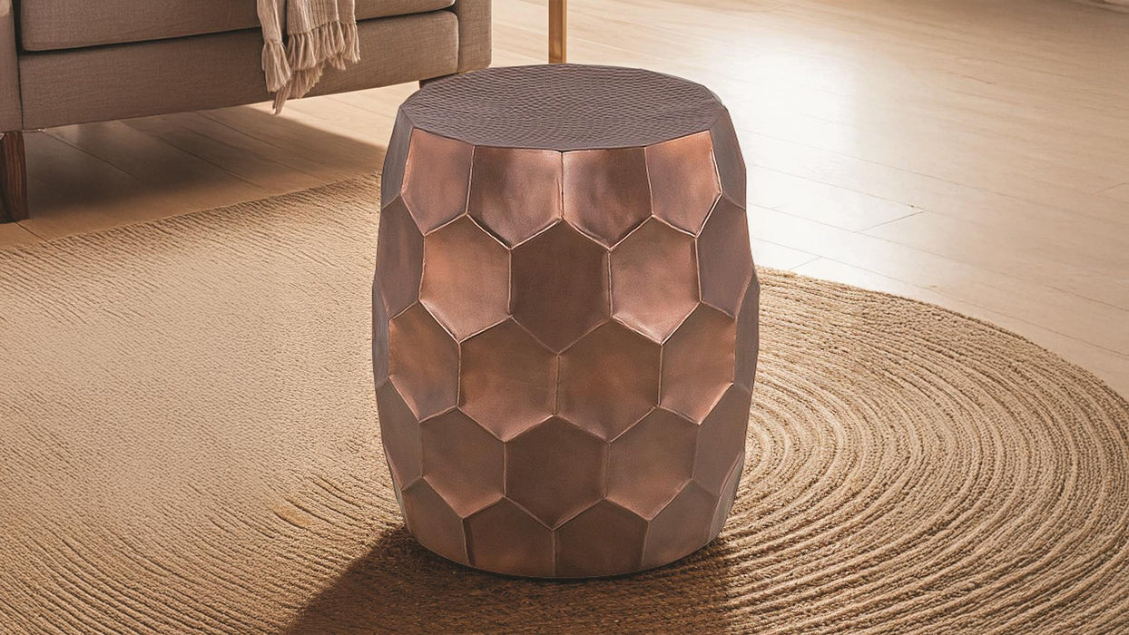 101 End Table – ET-101-45-18 END Table Copper by Galaxy Home Furnishings