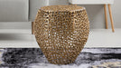 ET3403 End Table – ET3403-18 Side Table Gold by Galaxy Home Furnishings