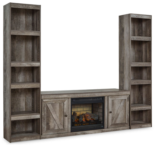 Wynnlow 3-Piece Entertainment Center with Electric Fireplace