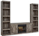 Wynnlow 3-Piece Entertainment Center with Electric Fireplace