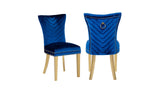 Gold & Navy
