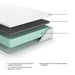 10 Inch Chime Memory Foam King Mattress in a Box - image 4