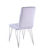 Contemporary Upholstered Side Chair - 2 per box FERNANDA-SC-GRY