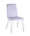 Contemporary Upholstered Side Chair - 2 per box FERNANDA-SC-GRY