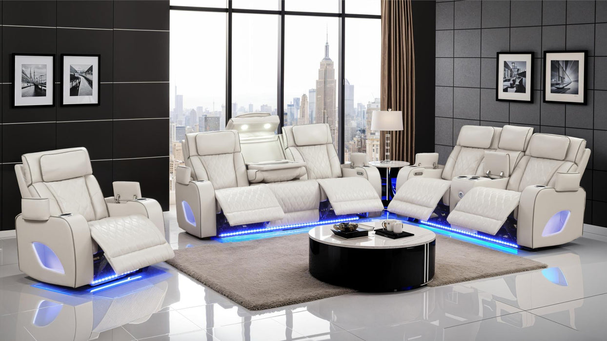 Fortuner Living Room Set – Fortuner 2 Pc Ice by Galaxy Home Furnishings