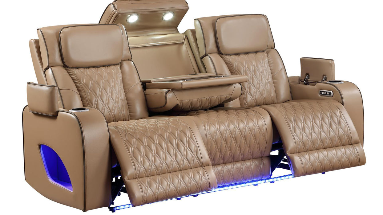 Fortuner Sofa – Fortuner Sofa Caramel by Galaxy Home Furnishings