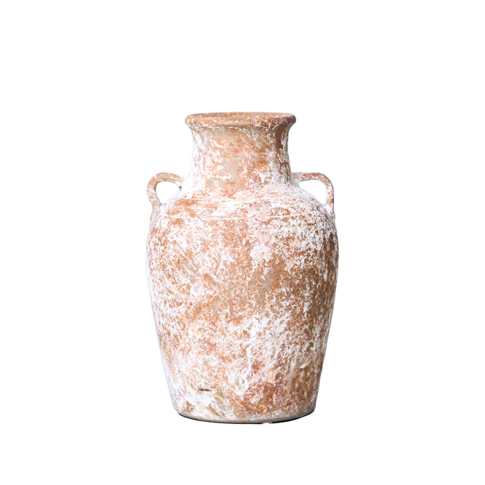 Beloved Artisan Ceramic Aged Terracotta Vase